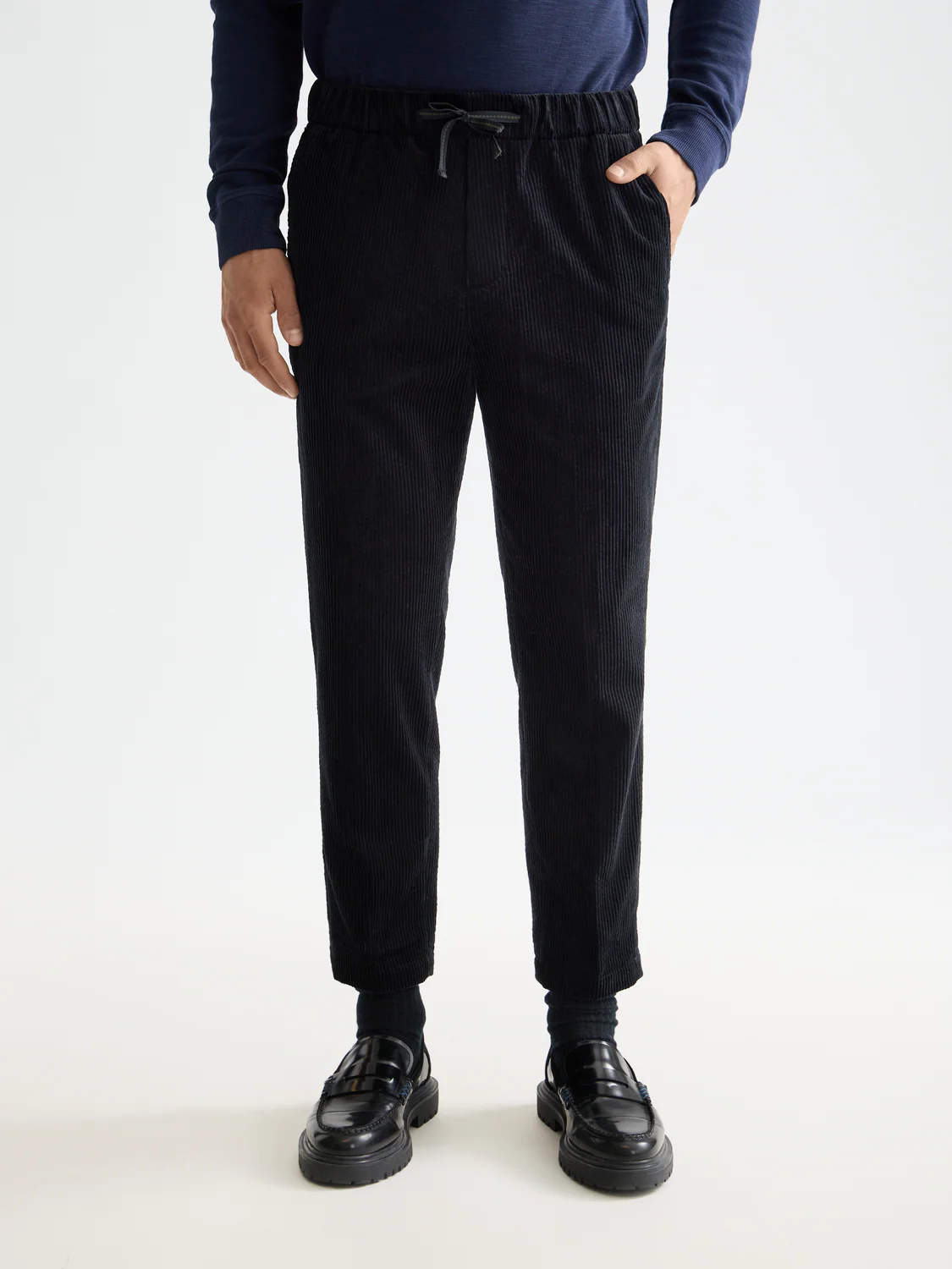 Fave Cotton corduroy loose tapered jogger - Image 2