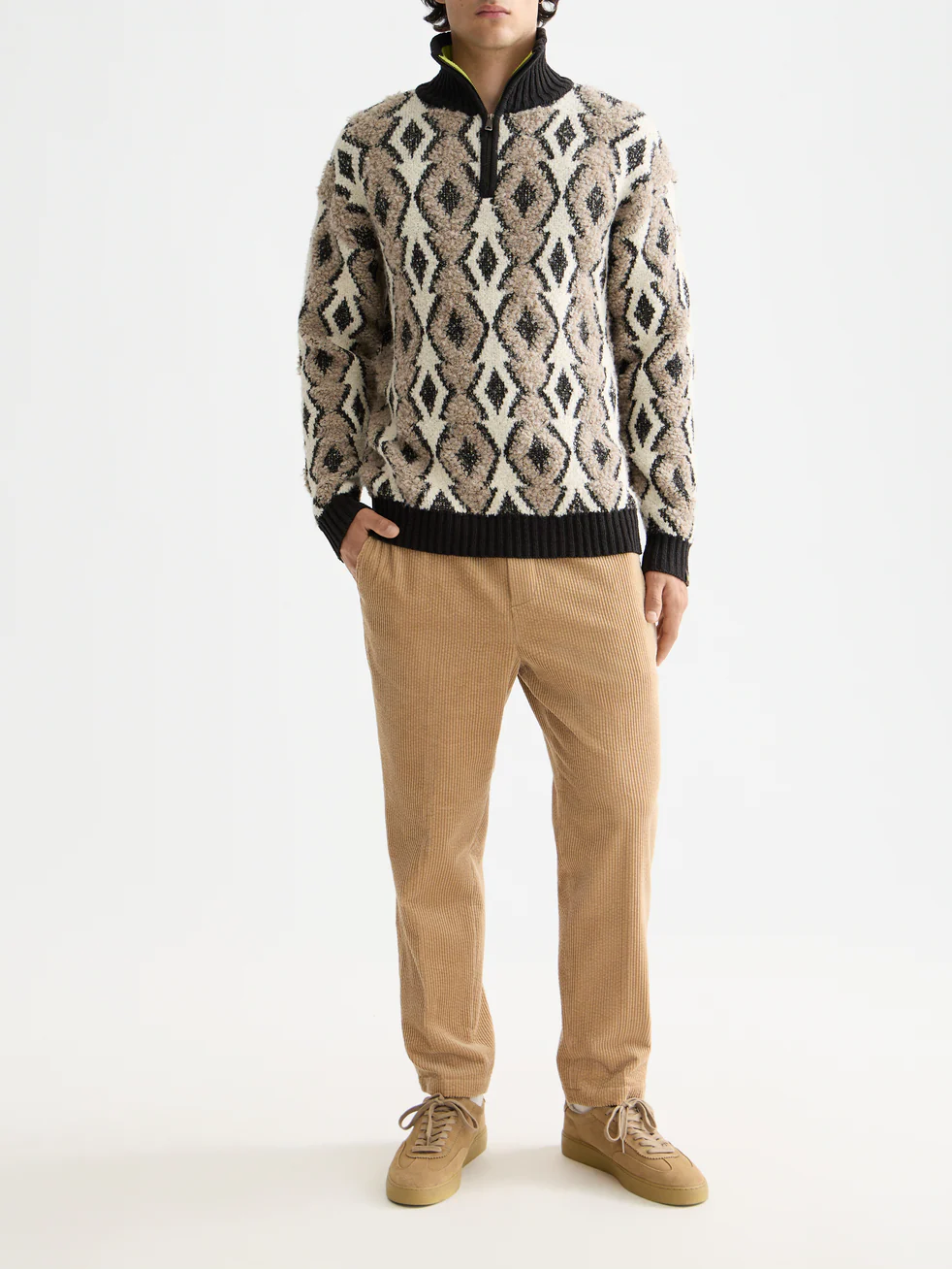 Fave Cotton corduroy loose tapered jogger - Image 8