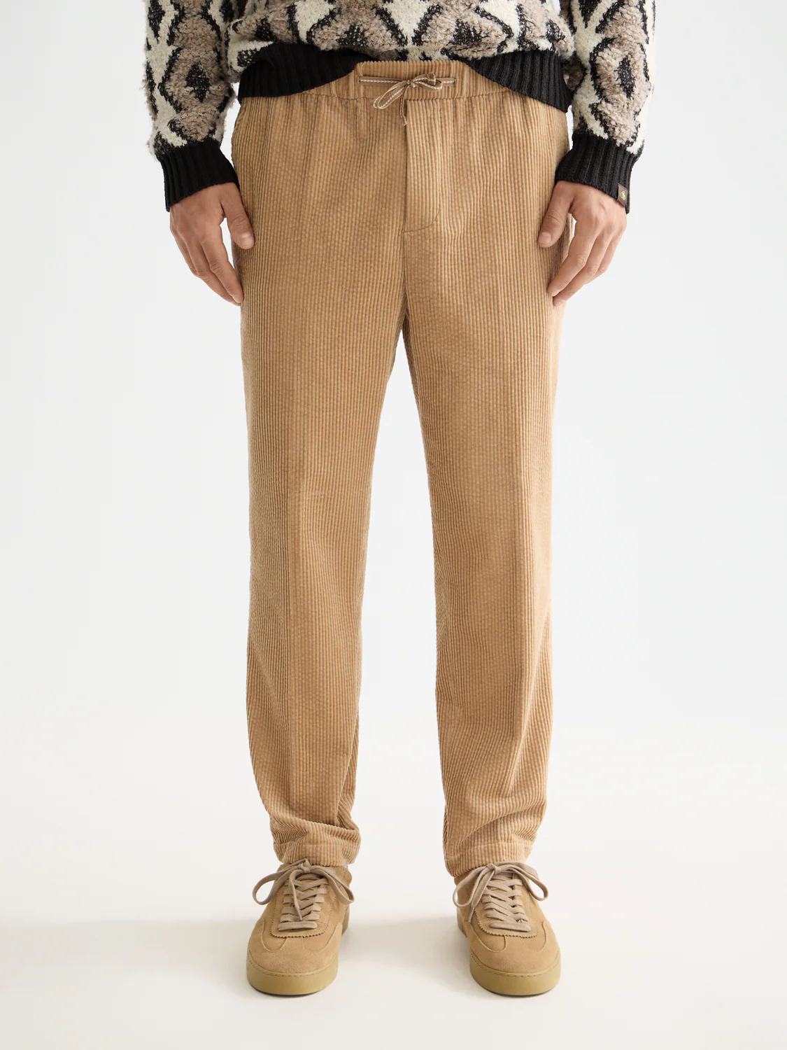 Fave Cotton corduroy loose tapered jogger - Image 9
