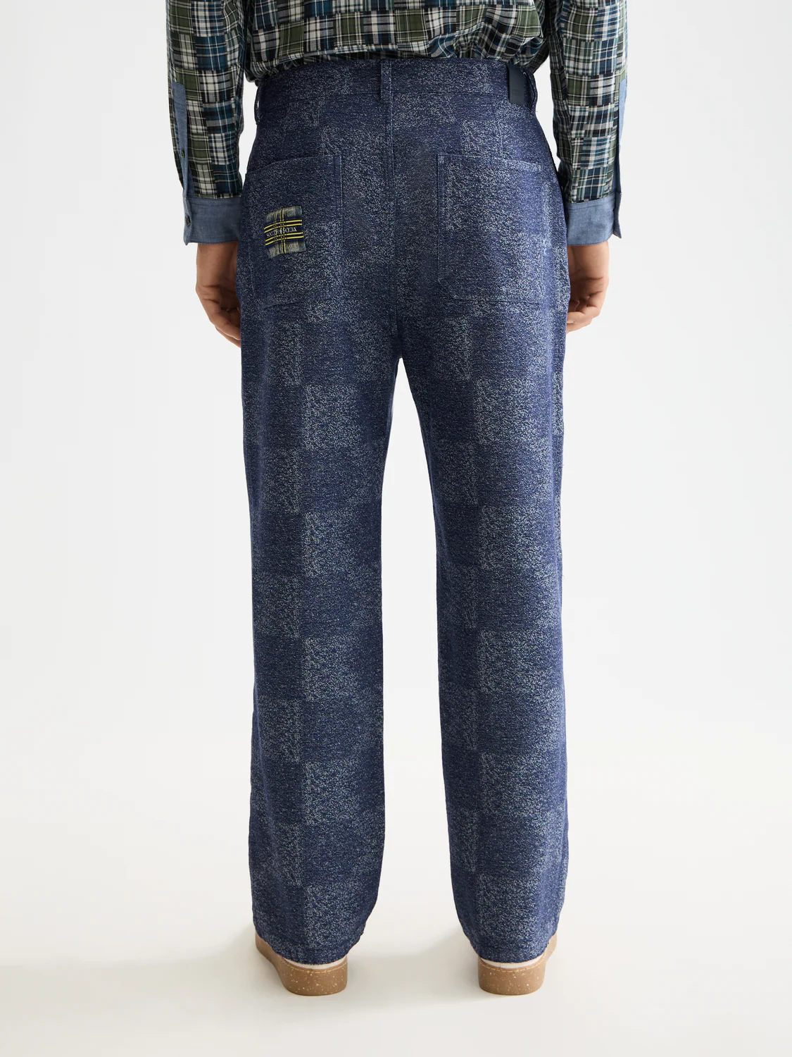Pitch cotton jacquard loose chino - Image 4