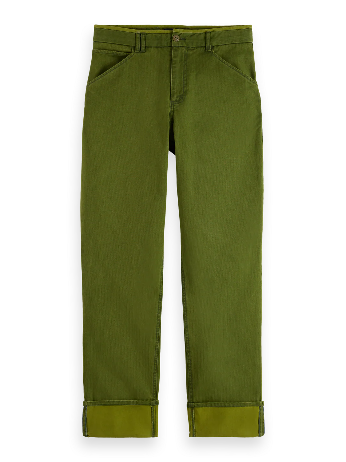 Clarke herringbone straight fit chino - Image 5