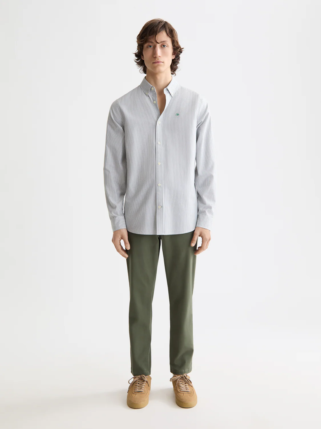 Seasonal Essentials Striped oxford shirt - Image 16