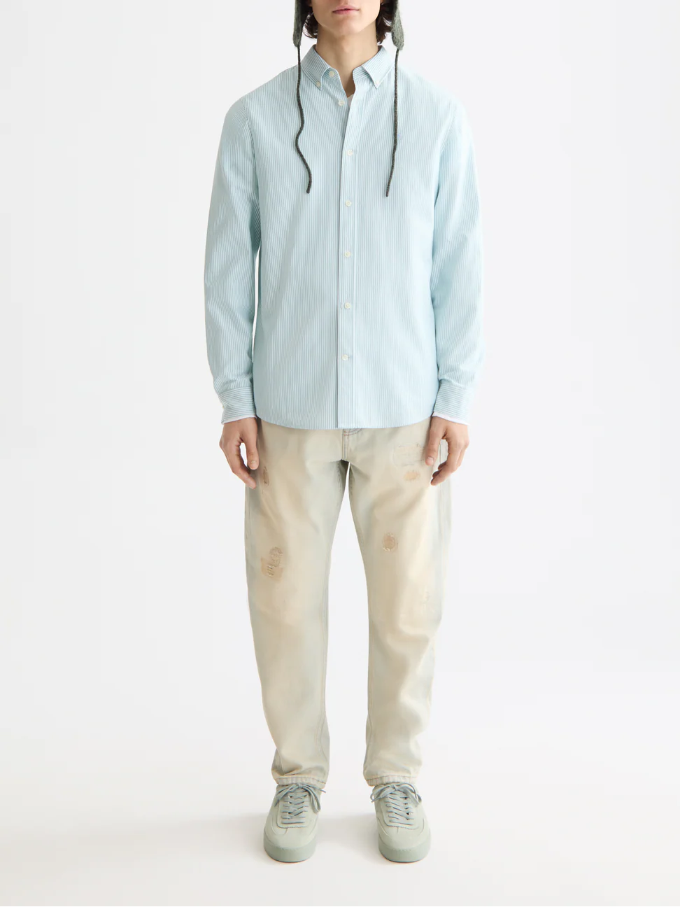 Seasonal Essentials Striped oxford shirt - Image 2
