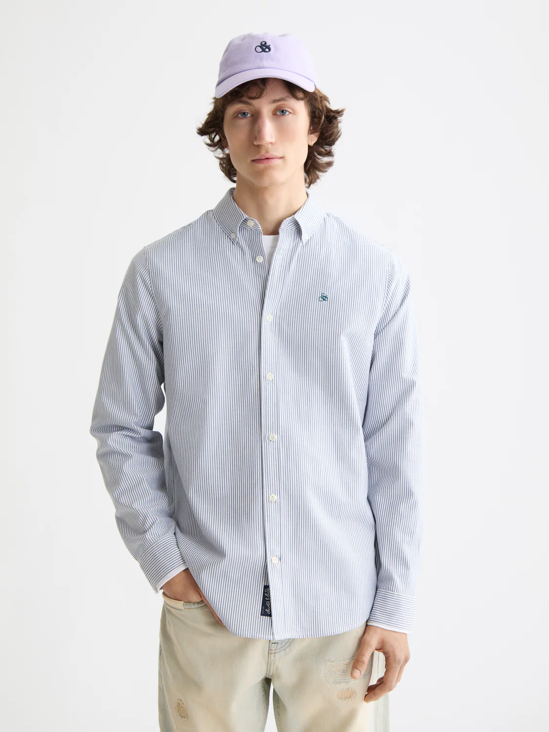 Seasonal Essentials Striped oxford shirt - Image 22