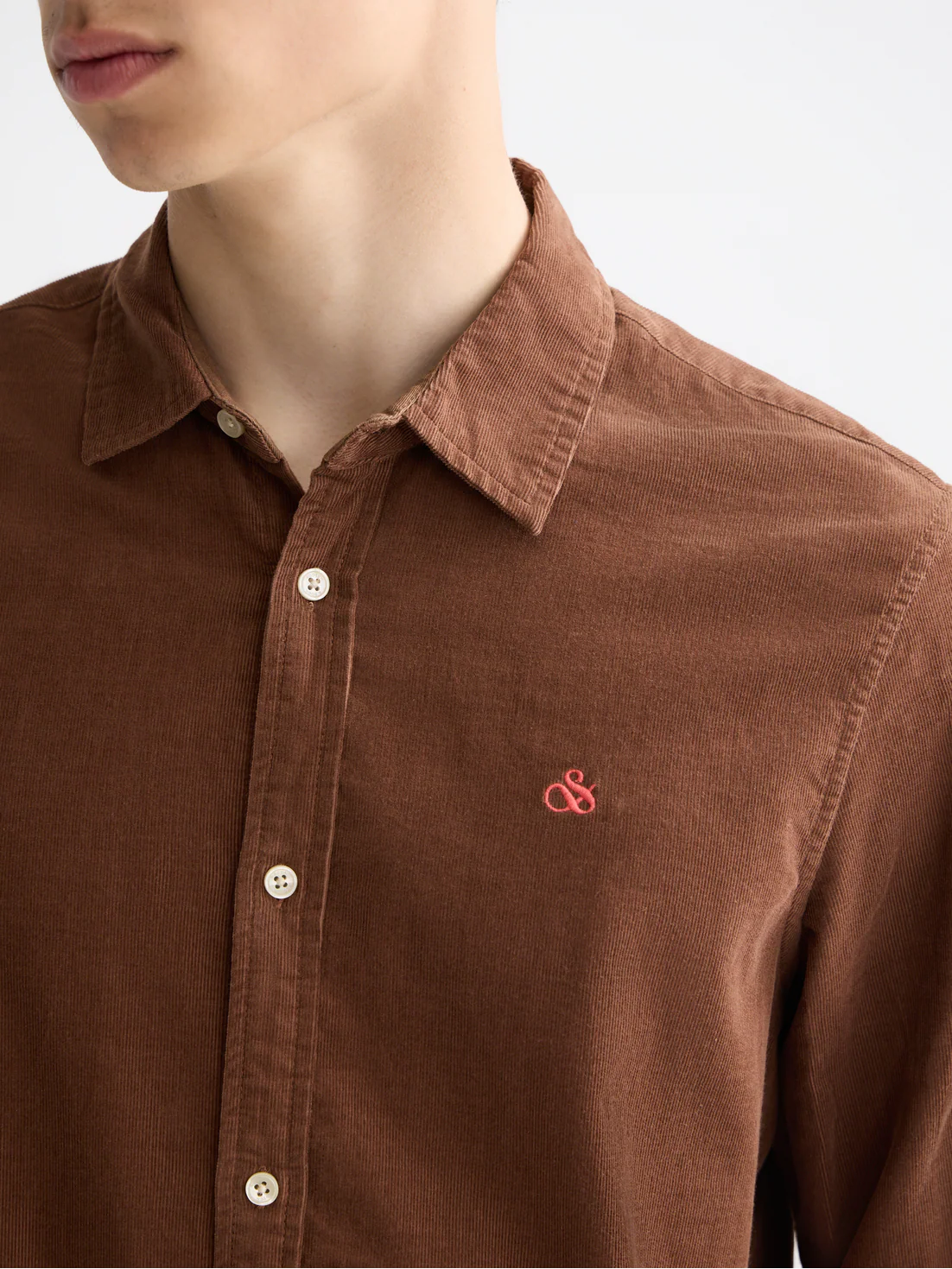 Regular corduroy shirt - Image 3
