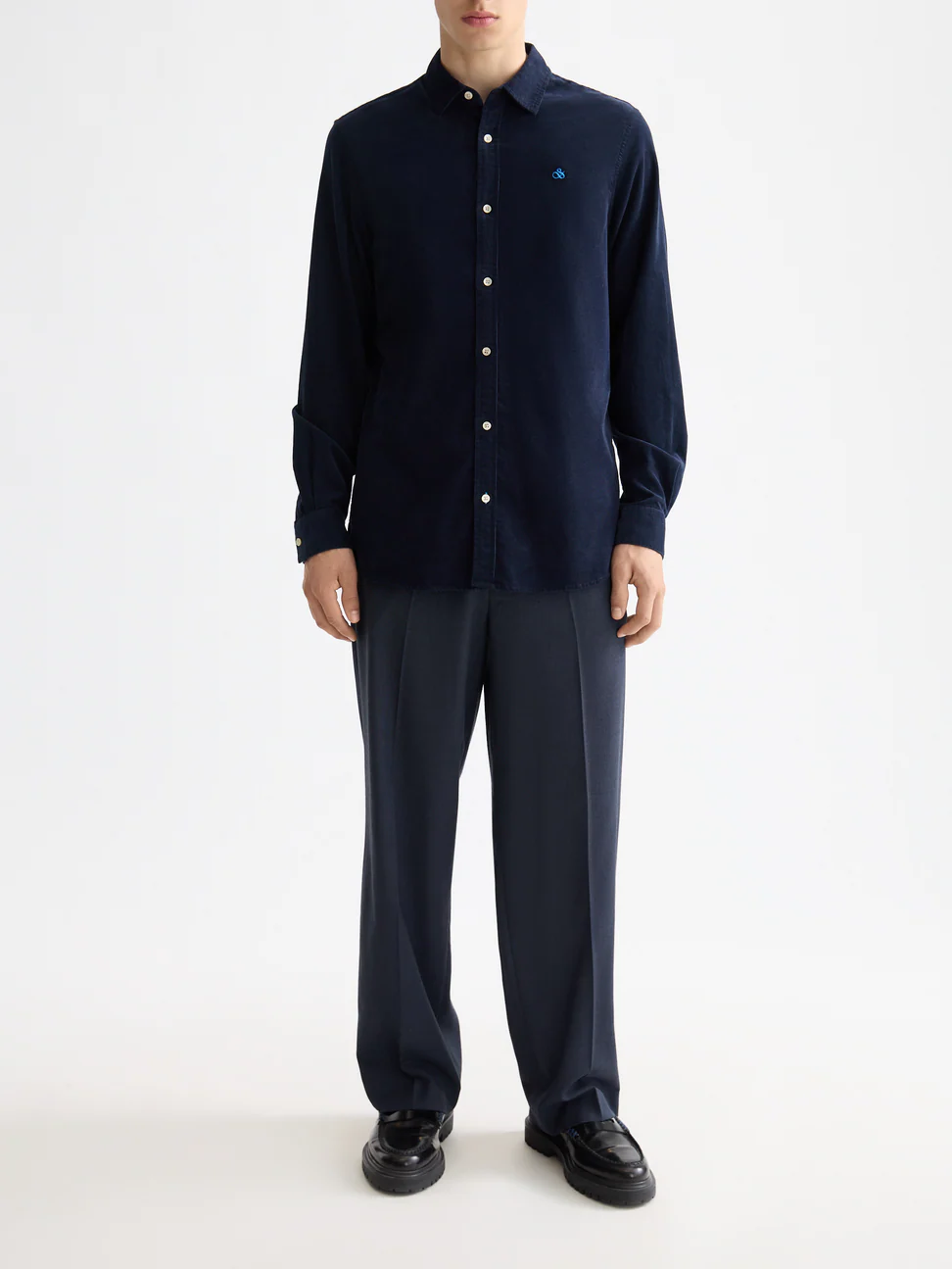 Regular corduroy shirt - Image 9