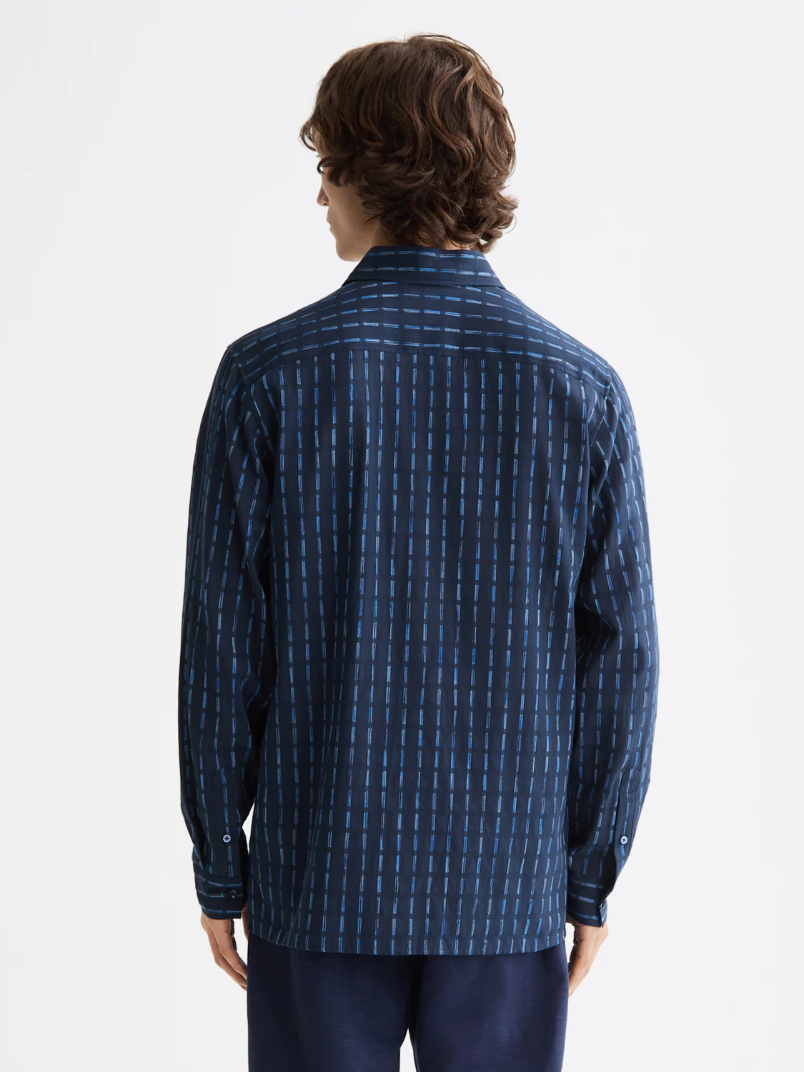 Striped cotton-voile shirt - Image 11