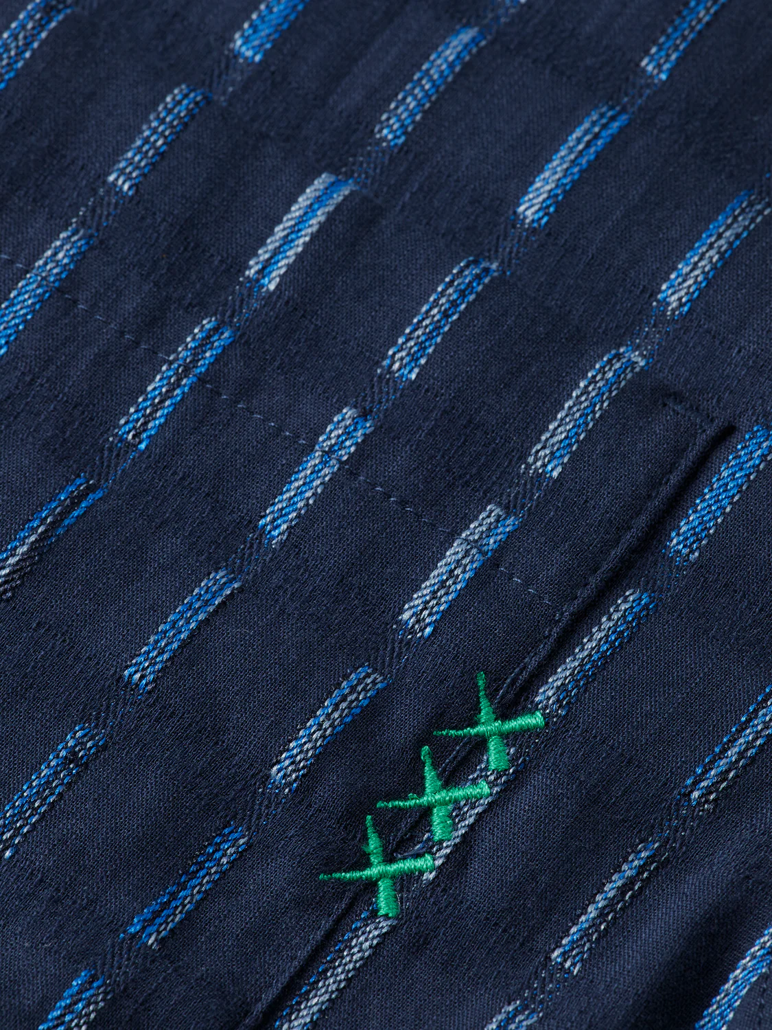 Striped cotton-voile shirt - Image 14