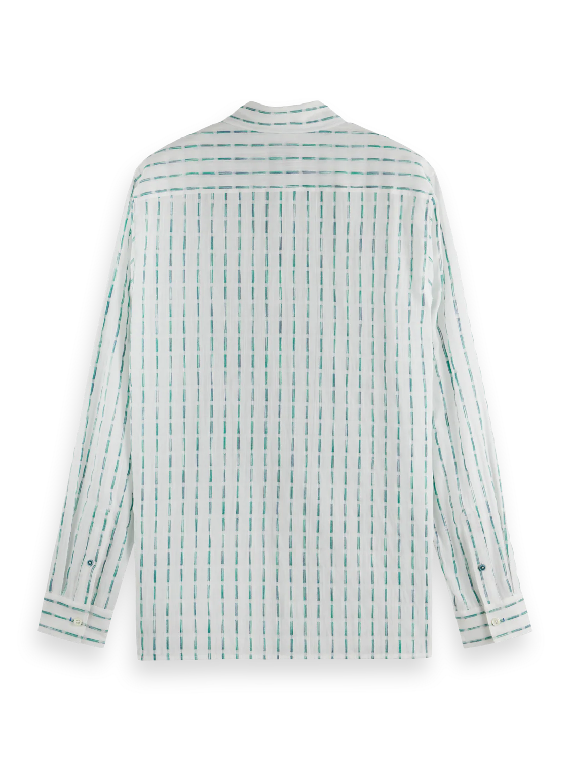 Striped cotton-voile shirt - Image 6