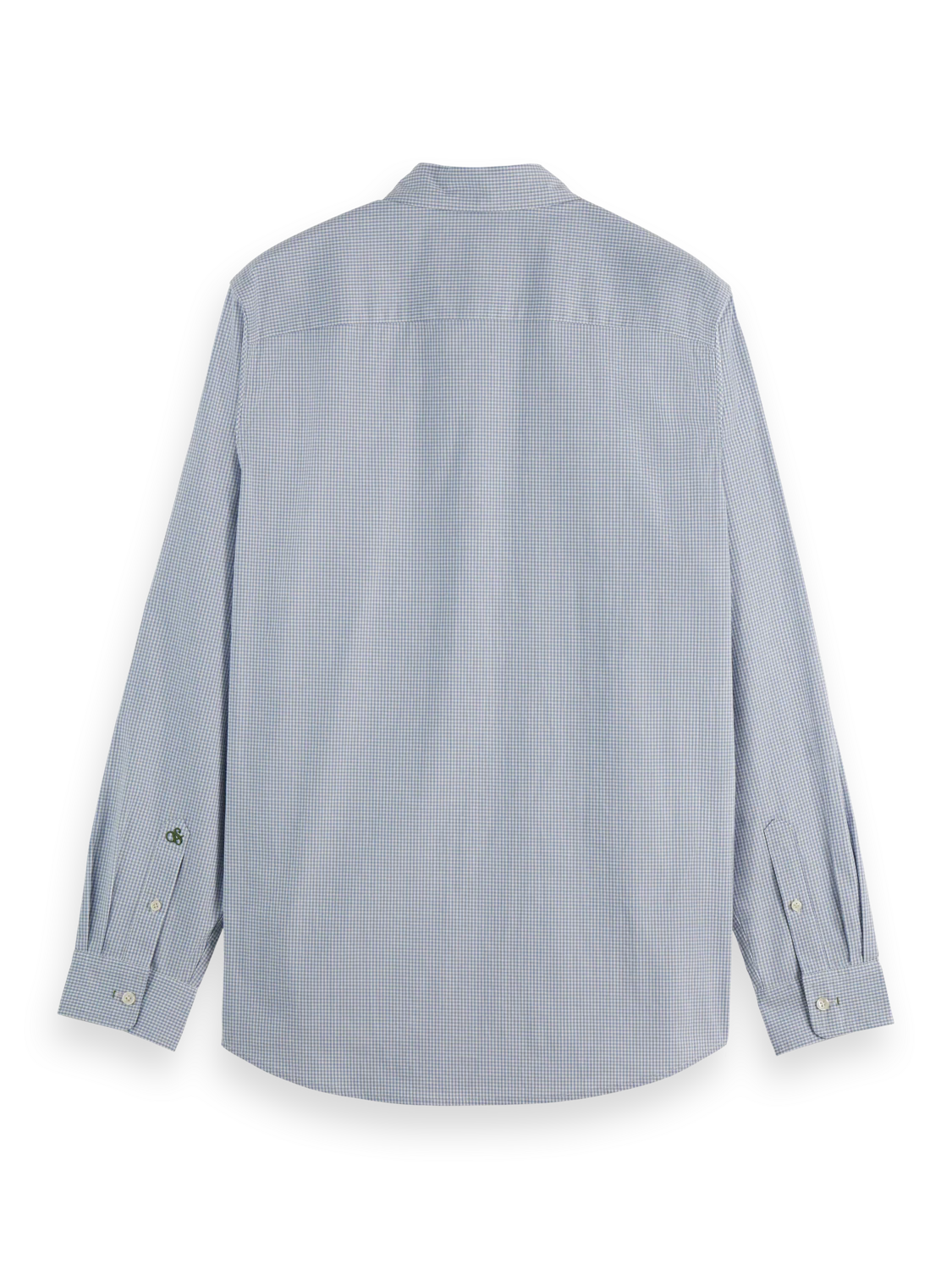 Micro-check poplin shirt - Image 12