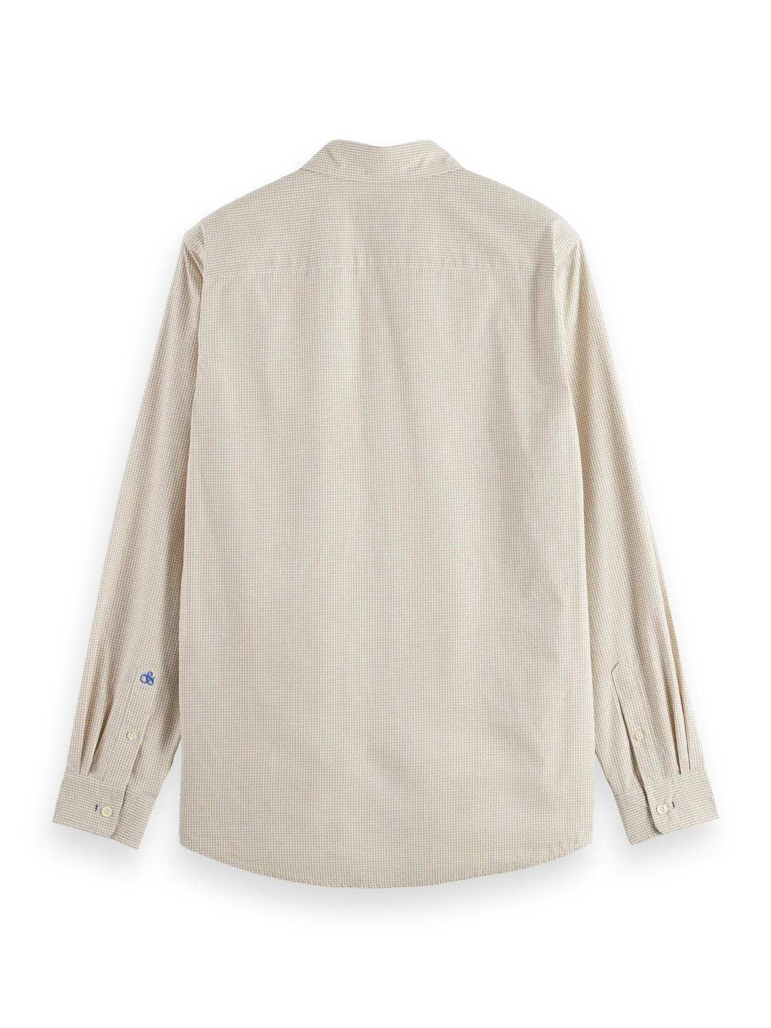 Micro-check poplin shirt - Image 6
