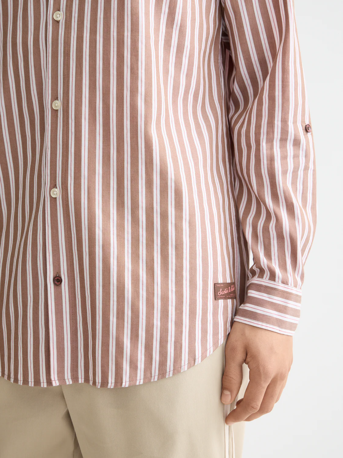 Yarn-dyed stripe shirt - Image 10