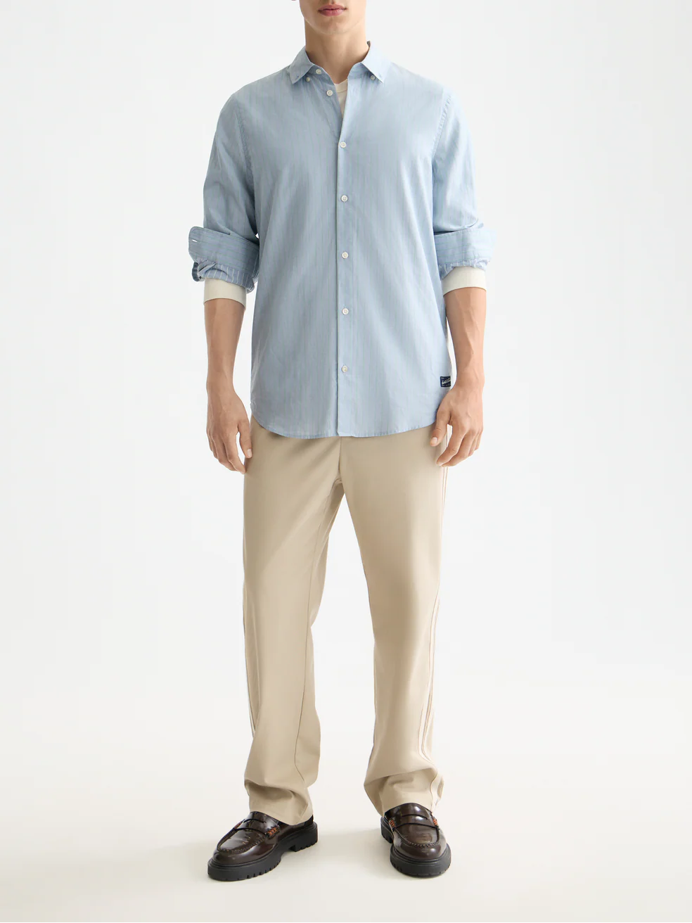 Yarn-dyed stripe shirt - Image 2