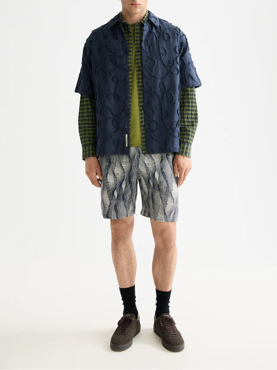 Jacquard short sleeve shirt - Image 2