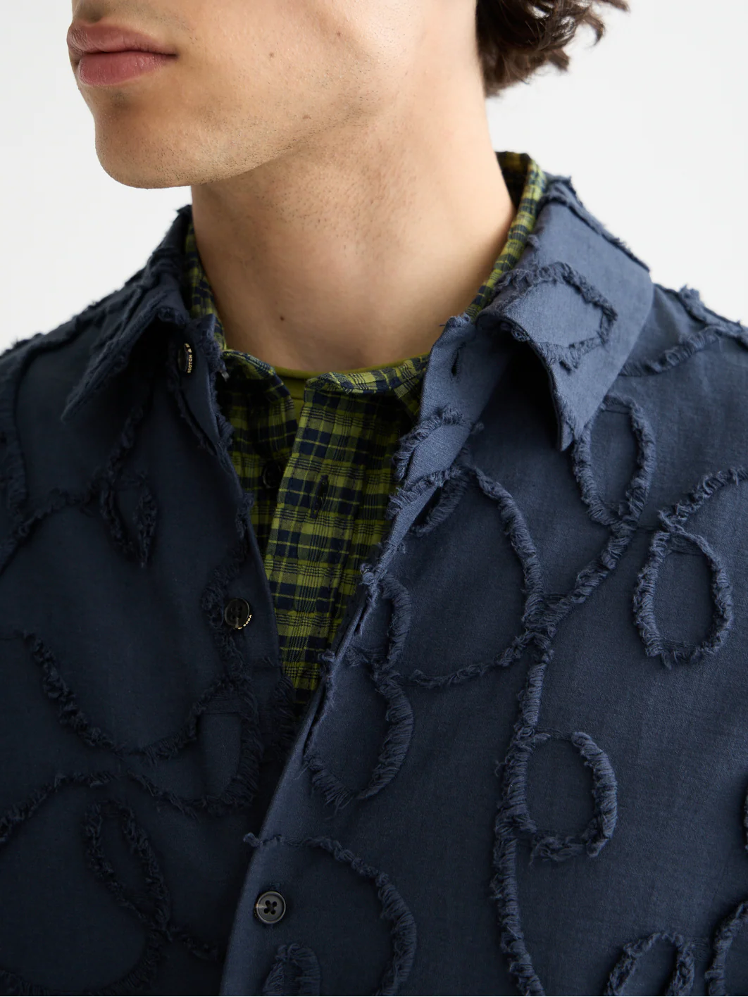Jacquard short sleeve shirt - Image 3