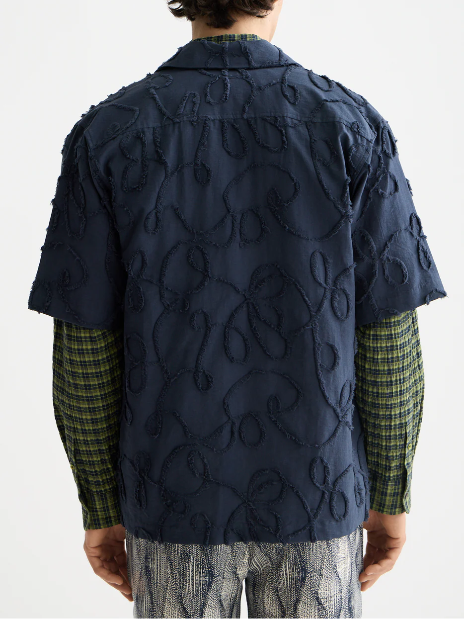 Jacquard short sleeve shirt - Image 4