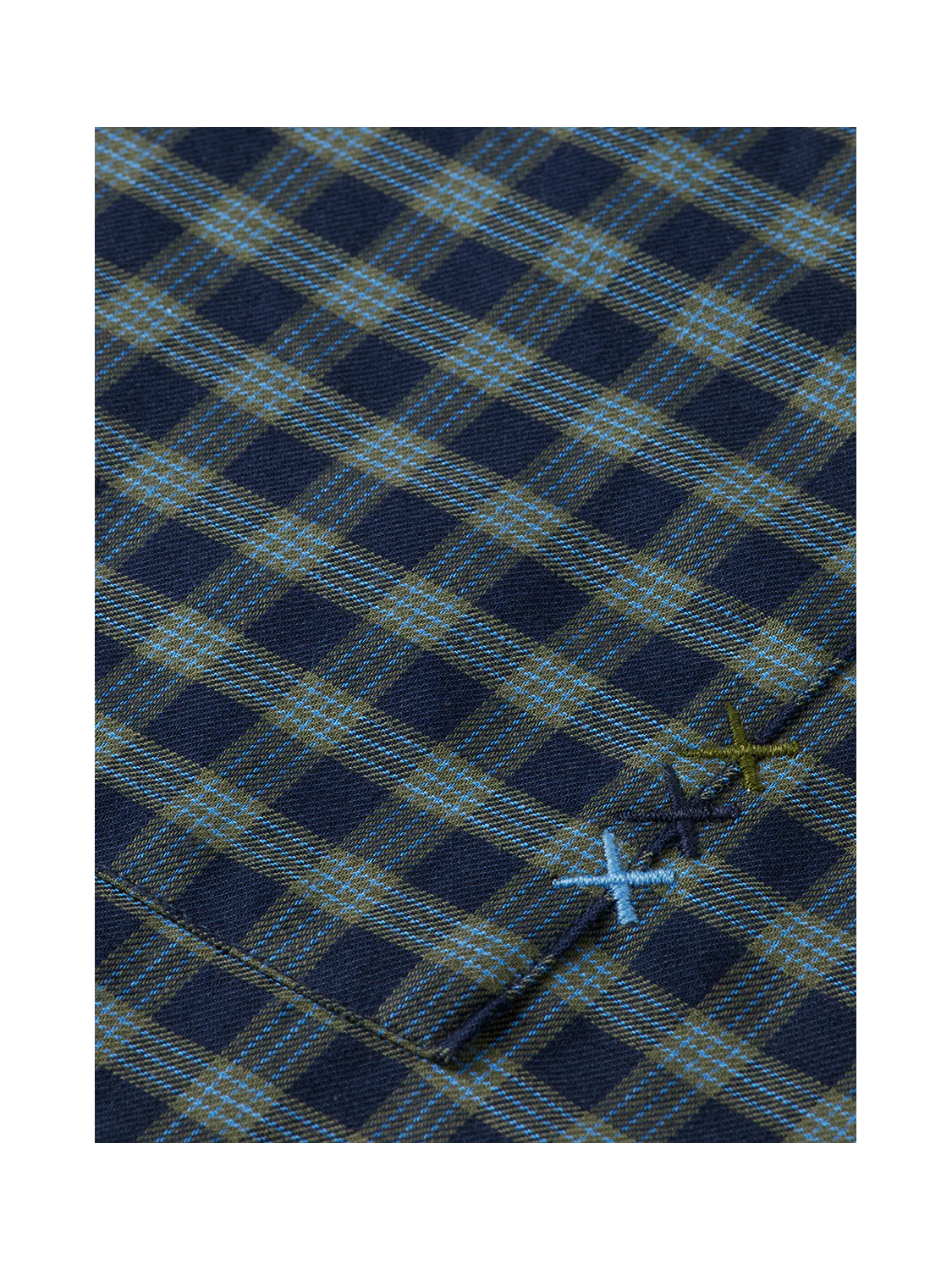 Lightweight flannel checked shirt - Image 7