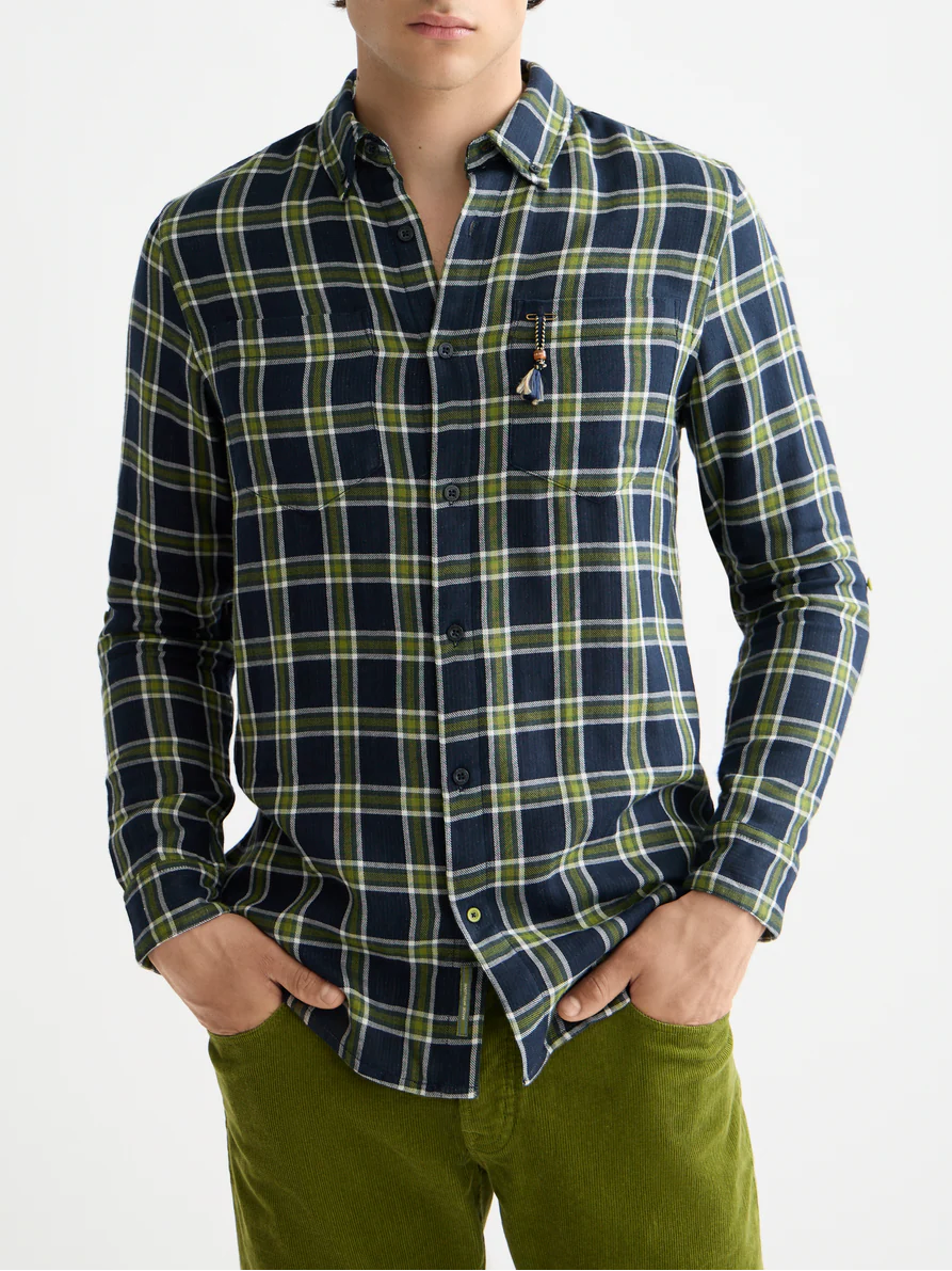 Double-face regular shirt