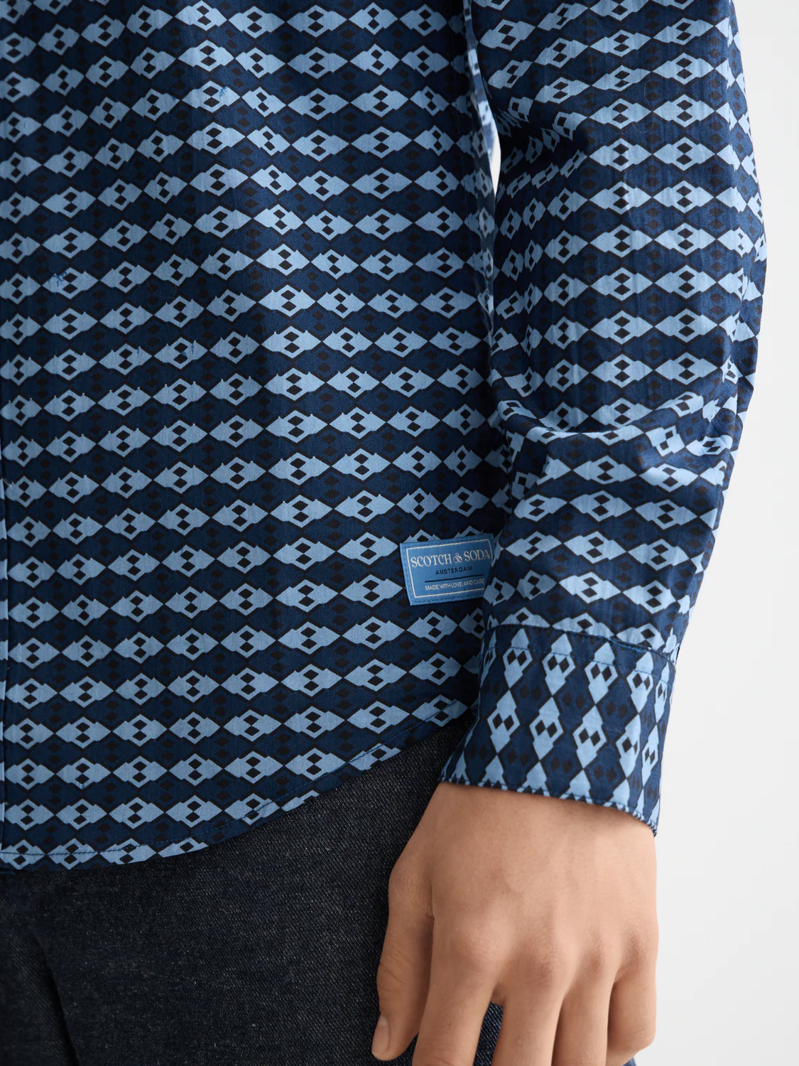 Print slim shirt - Image 17