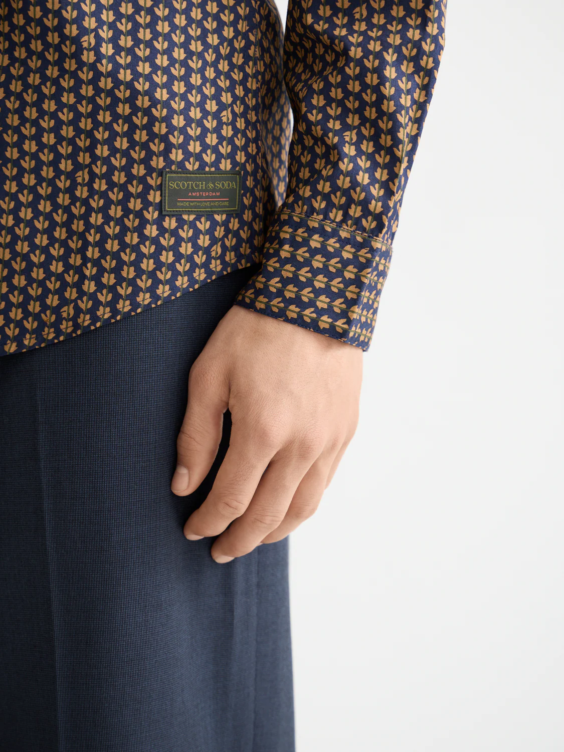 Print slim shirt - Image 3
