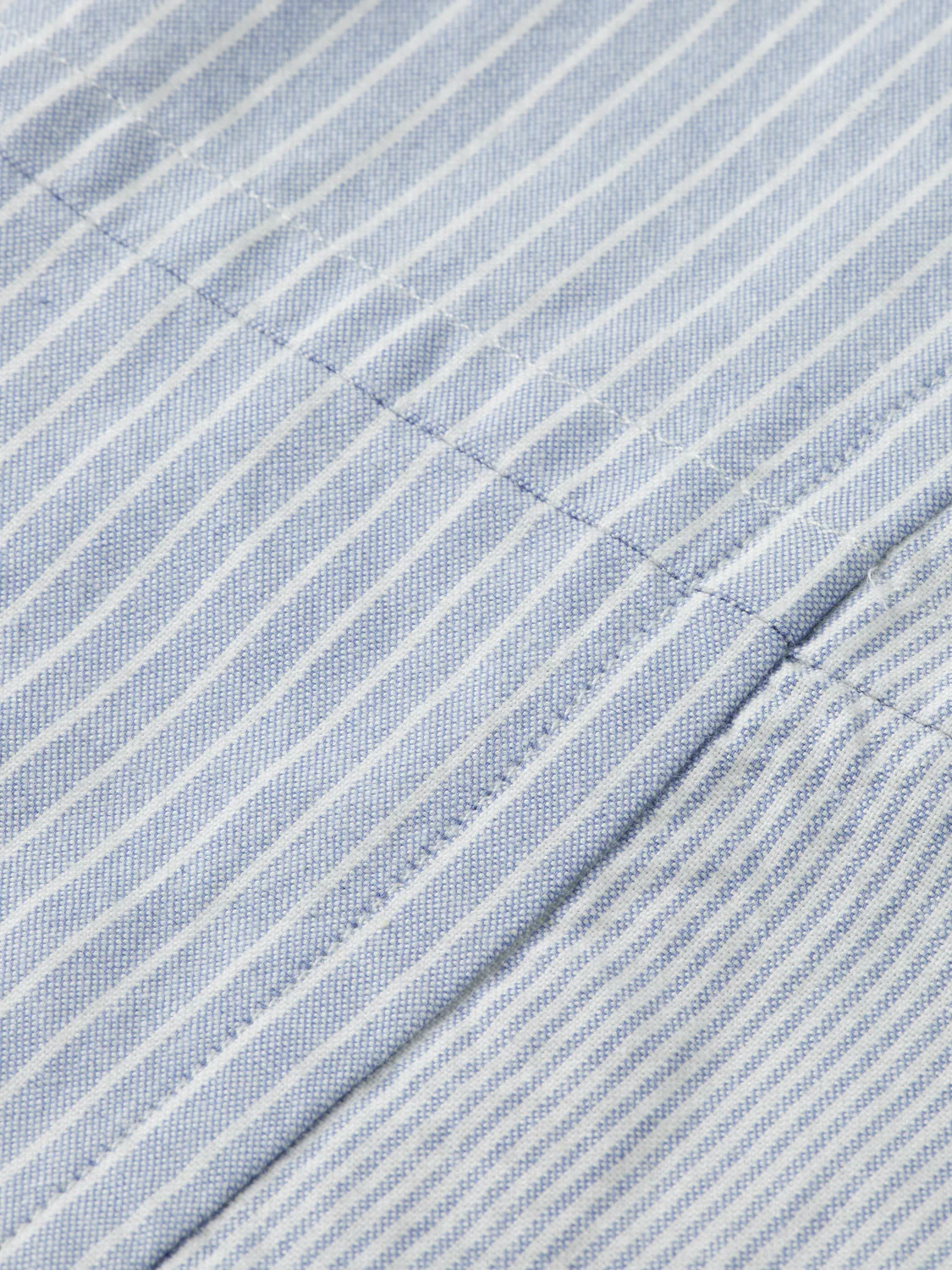 Patchwork relaxed oxford shirt - Image 7