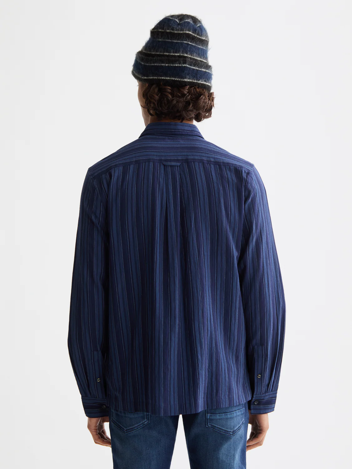 Textured stripe shirt - Image 4