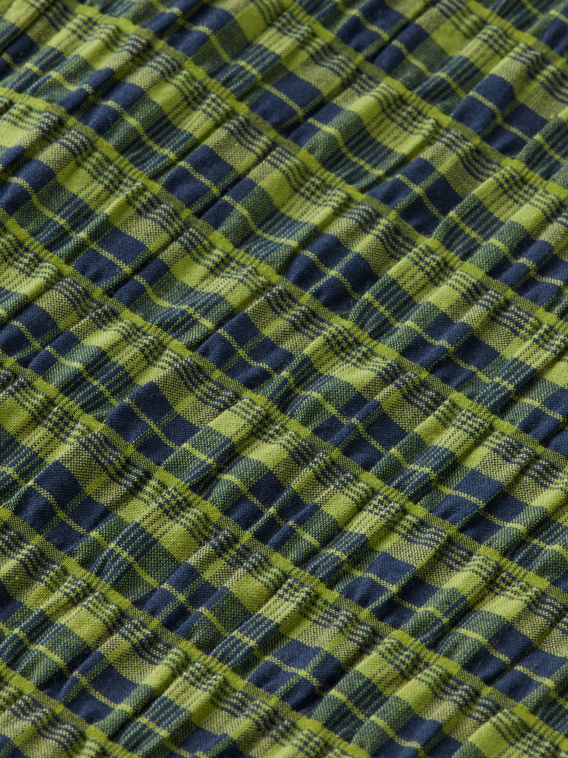 Crinkle checked shirt - Image 7