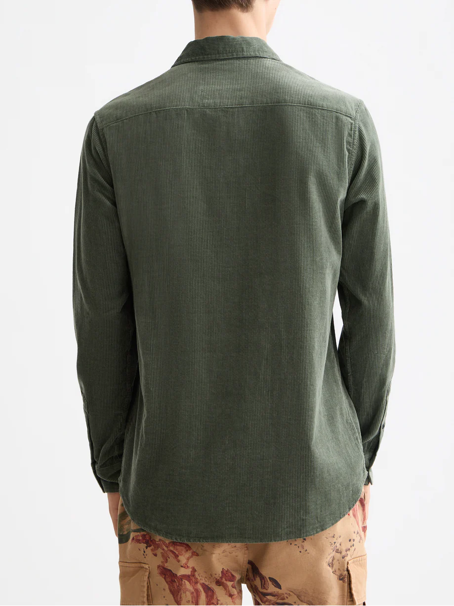 Regular corduroy shirt - Image 10