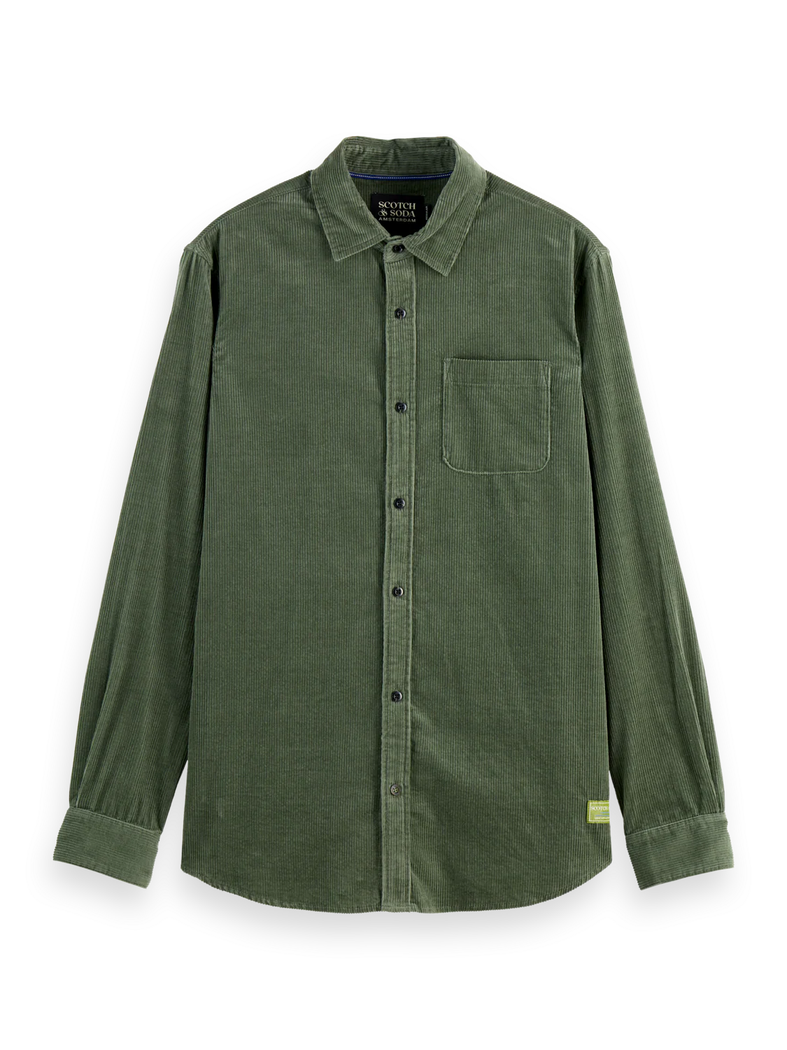 Regular corduroy shirt - Image 11