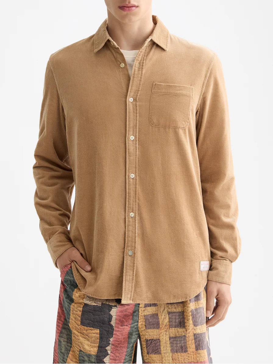 Regular corduroy shirt - Image 14