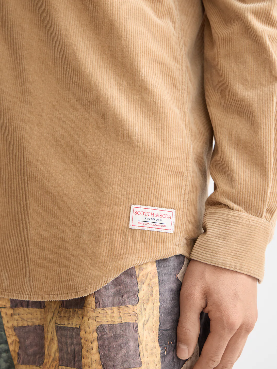 Regular corduroy shirt - Image 16