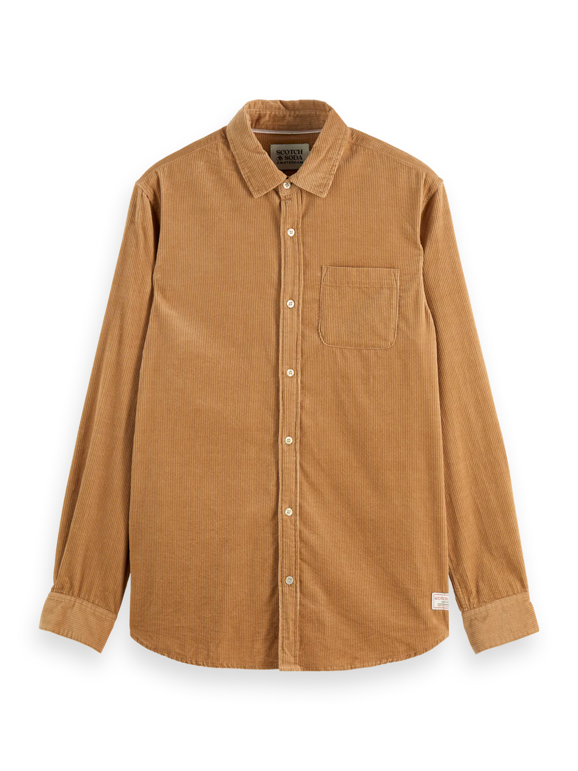 Regular corduroy shirt - Image 18