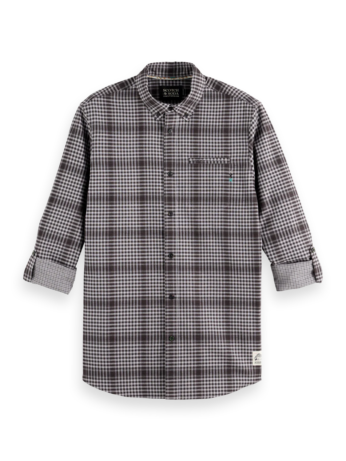 Shadow-check double-faced shirt - Image 12
