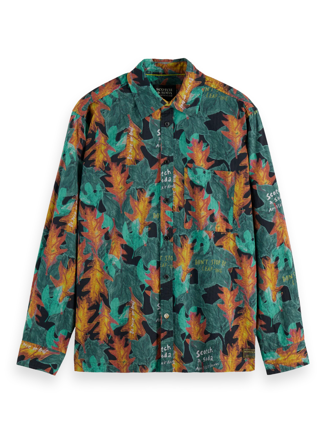 Structured printed shirt - Image 5