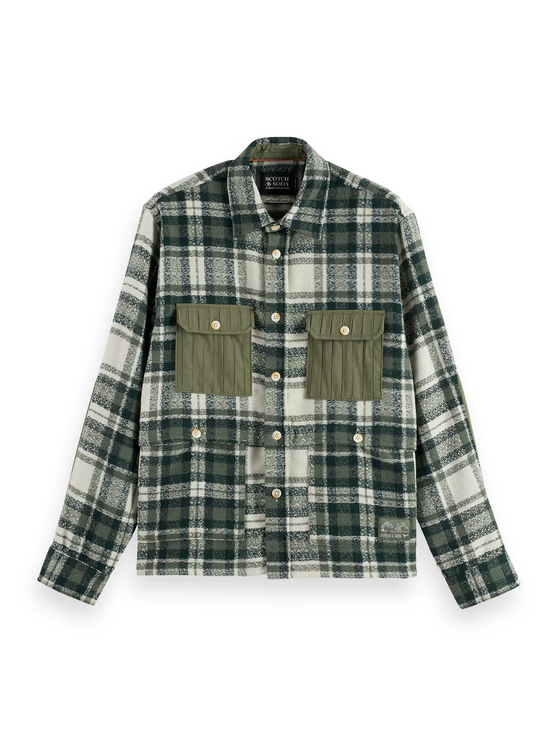 Patchwork relaxed shirt - Image 5