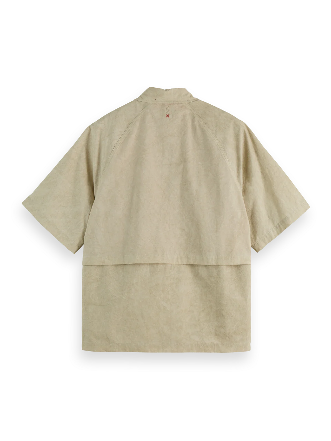Washed layered short sleeve shirt - Image 6
