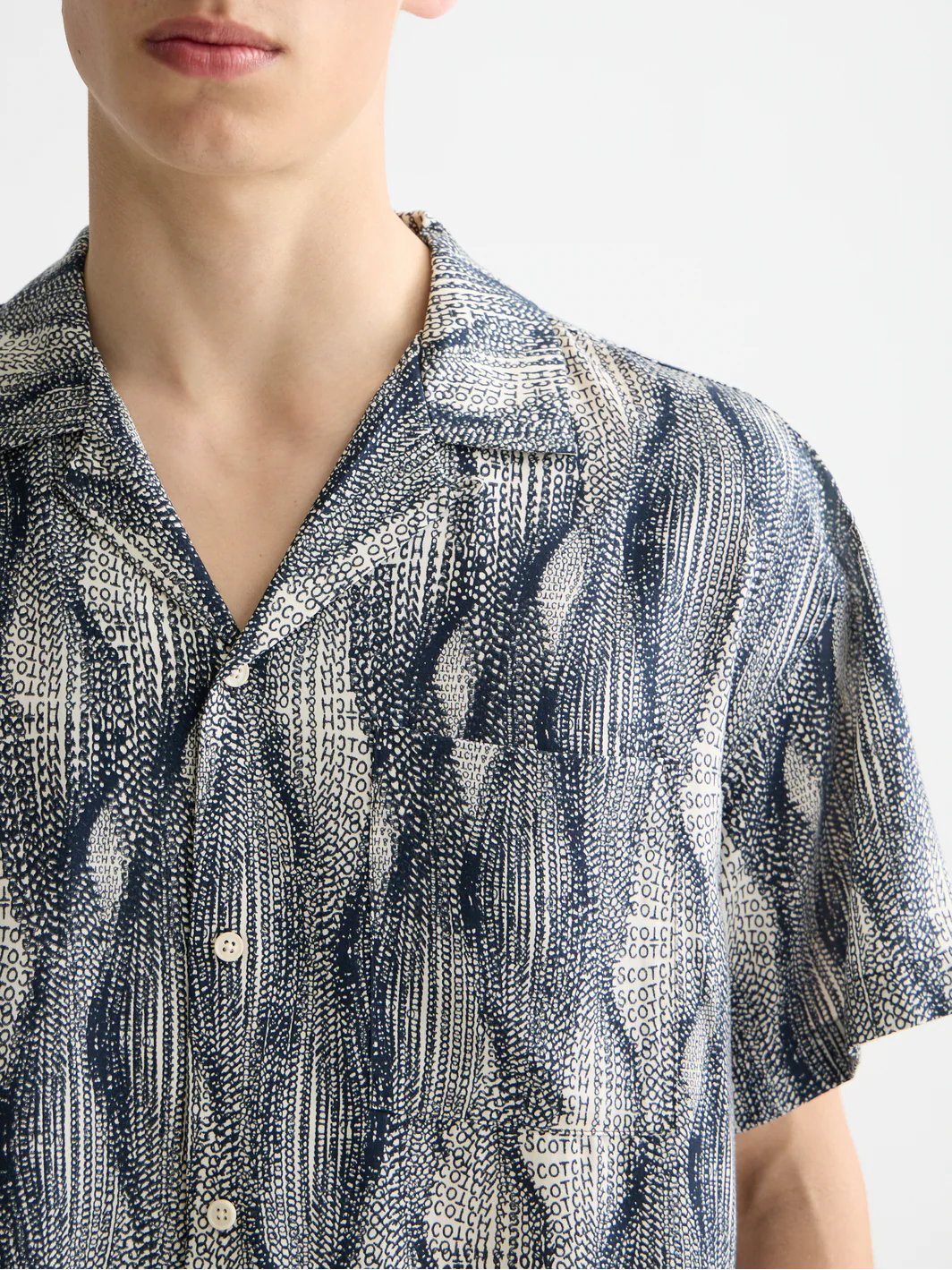 Printed short sleeve shirt - Image 3