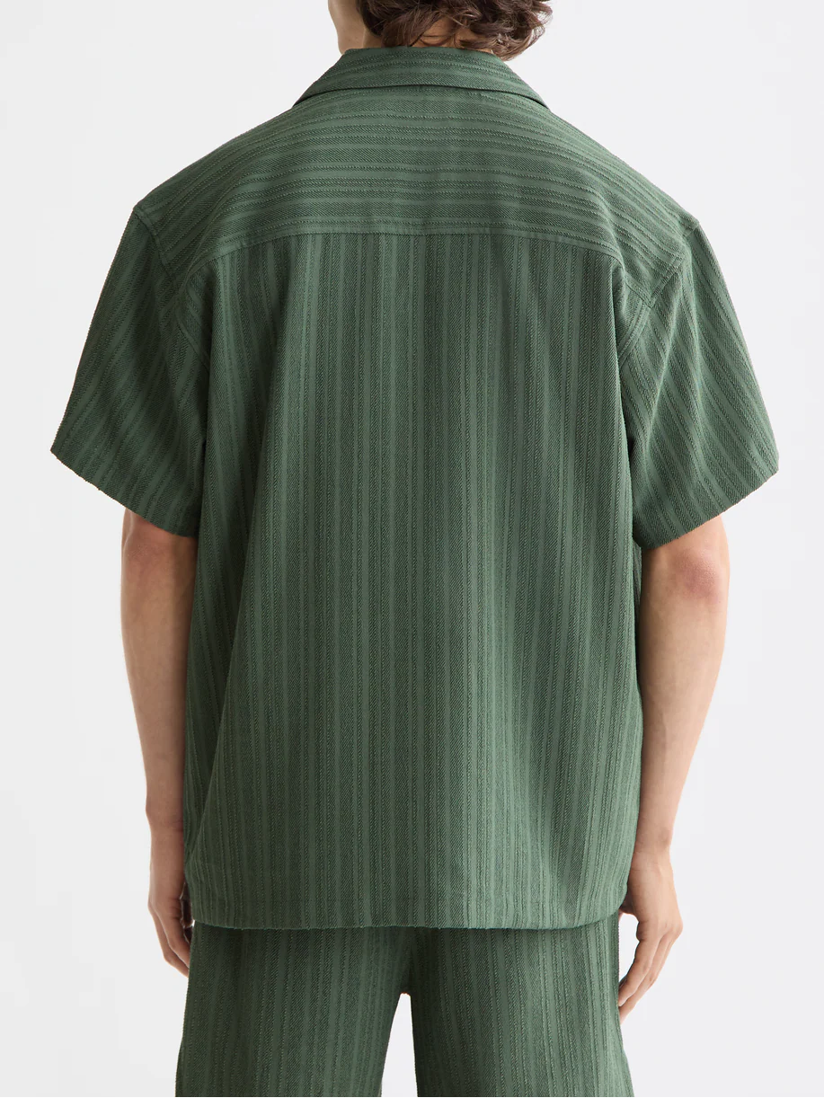 striped short sleeve shirt - Image 4