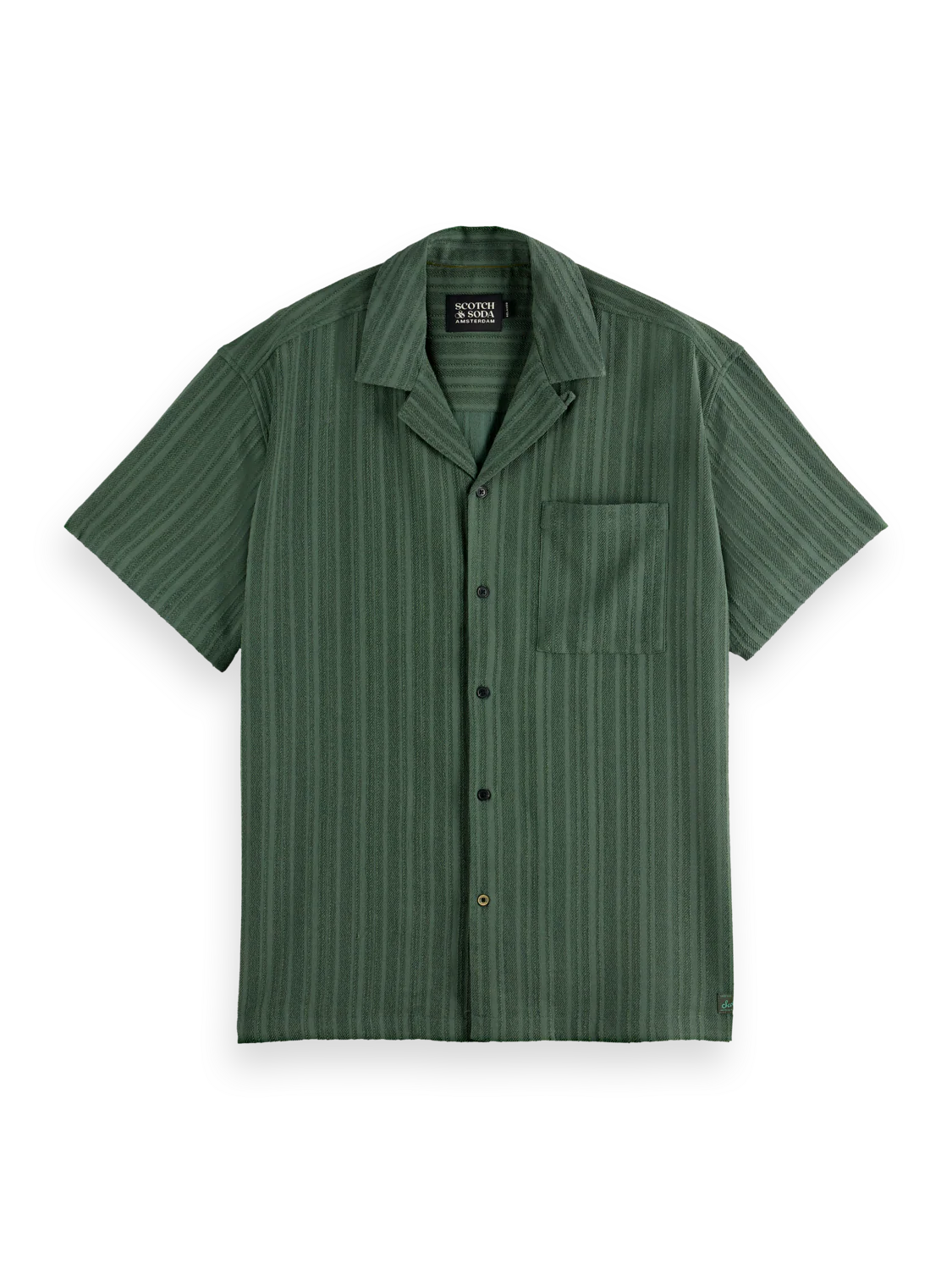 striped short sleeve shirt - Image 5