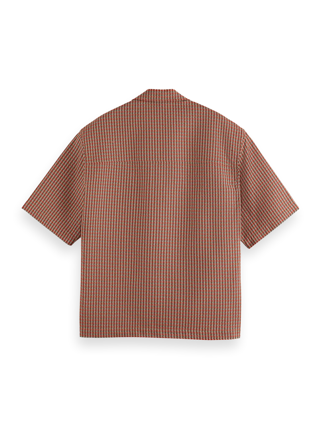 geo print short sleeve shirt - Image 6