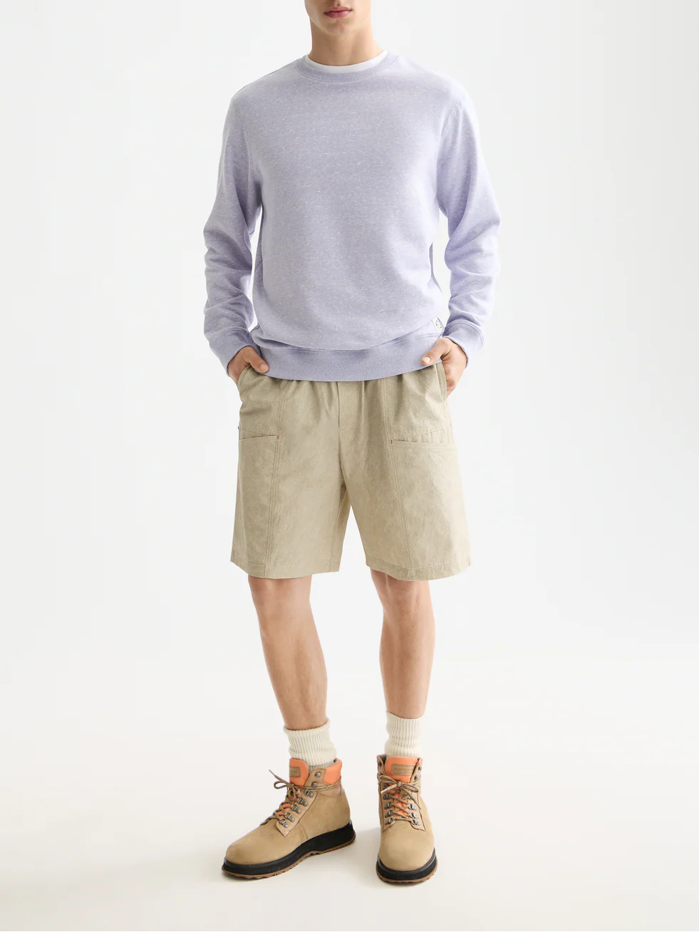 Melange Crewneck Sweatshirt - Image 15