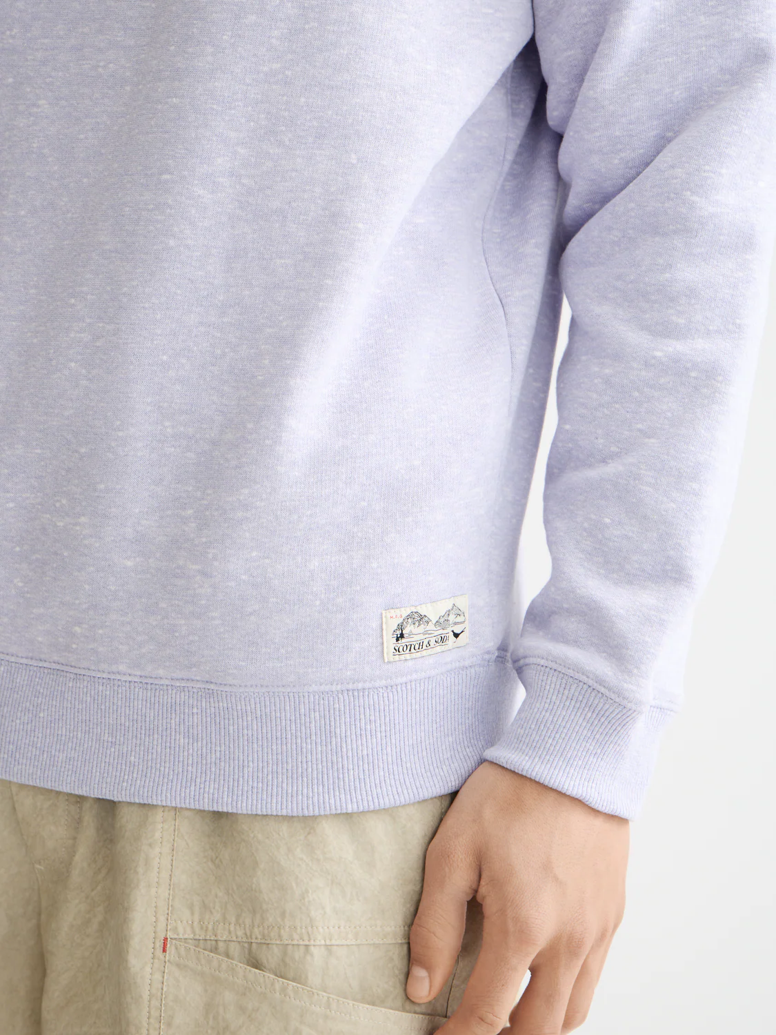 Melange Crewneck Sweatshirt - Image 16