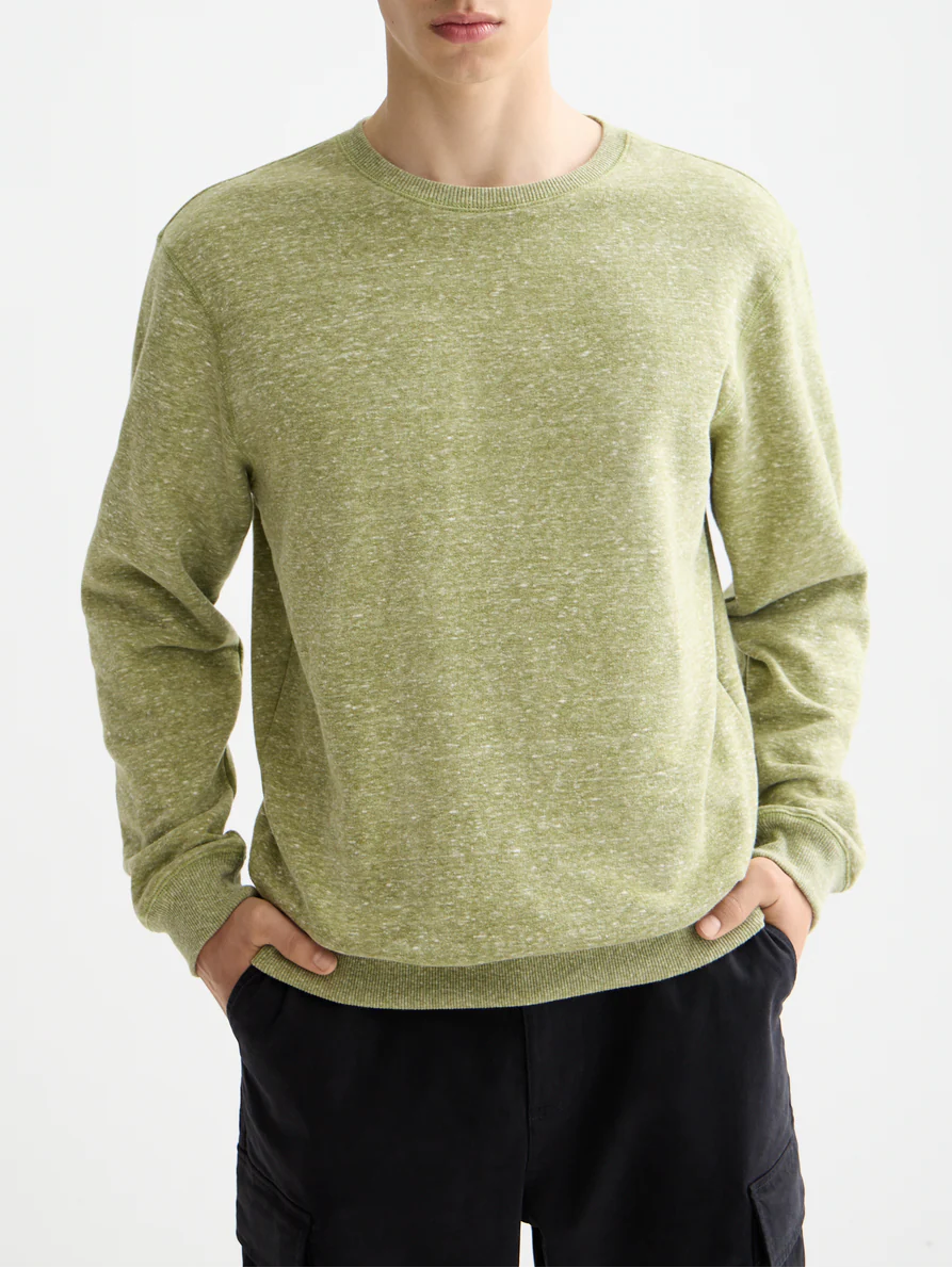 Melange Crewneck Sweatshirt - Image 7