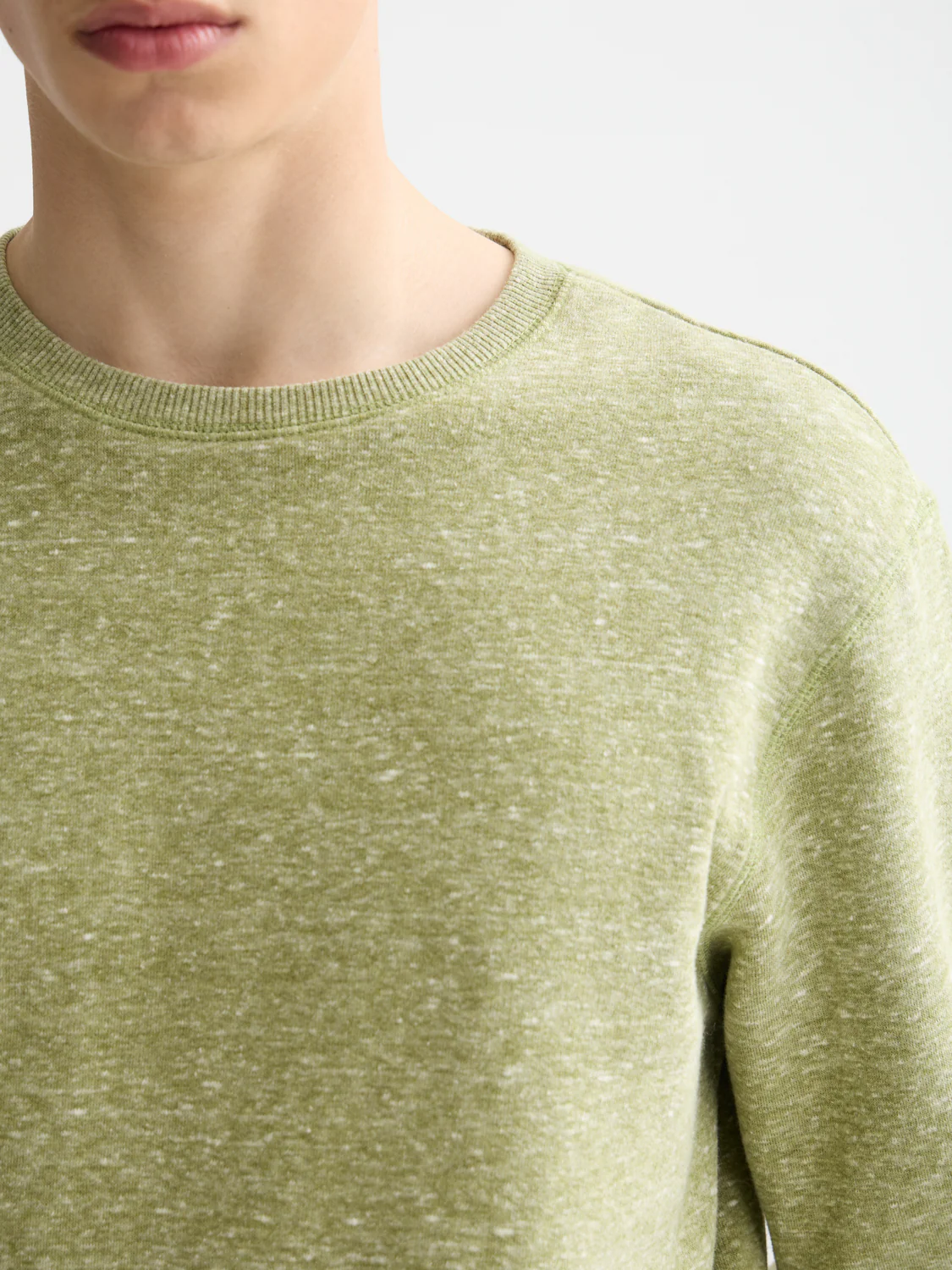 Melange Crewneck Sweatshirt - Image 9
