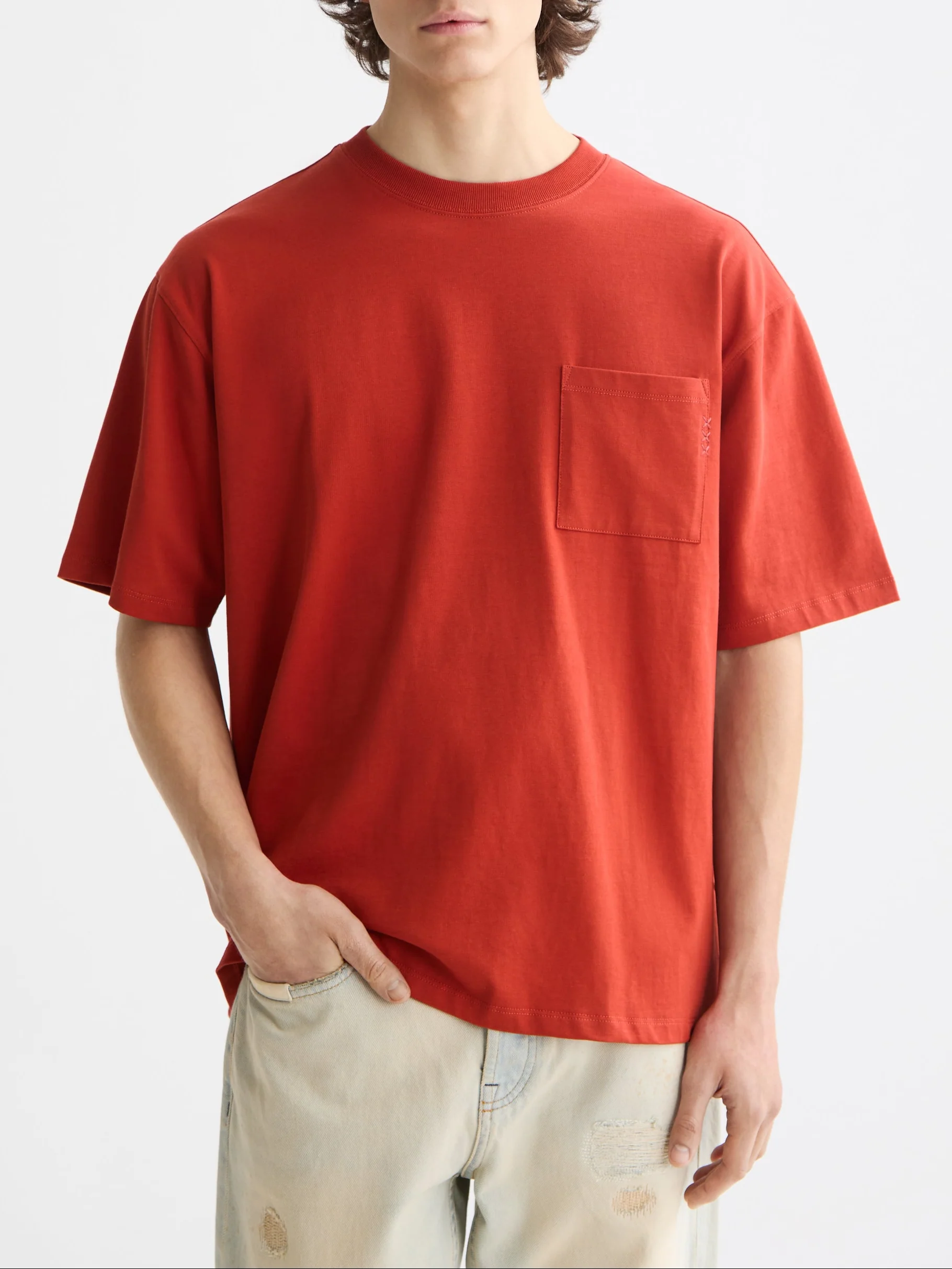 Seasonal Essentials 3 crosses pocket t-shirt