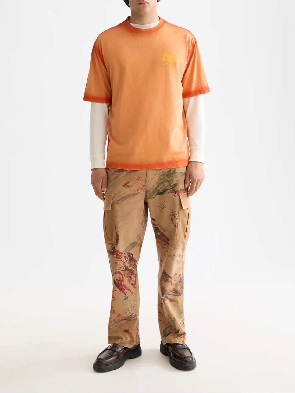 Loose Fit Garment Dye AW T-shirt - Image 2