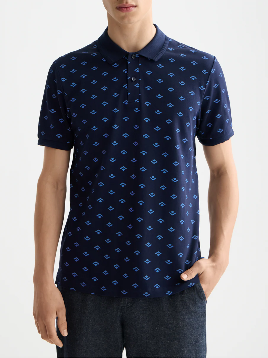 print jersey regular polo - Image 8
