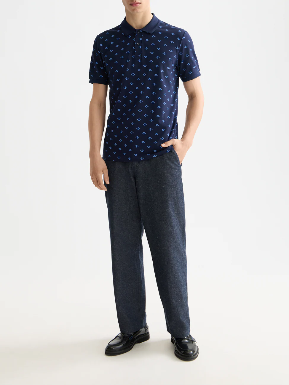 print jersey regular polo - Image 9