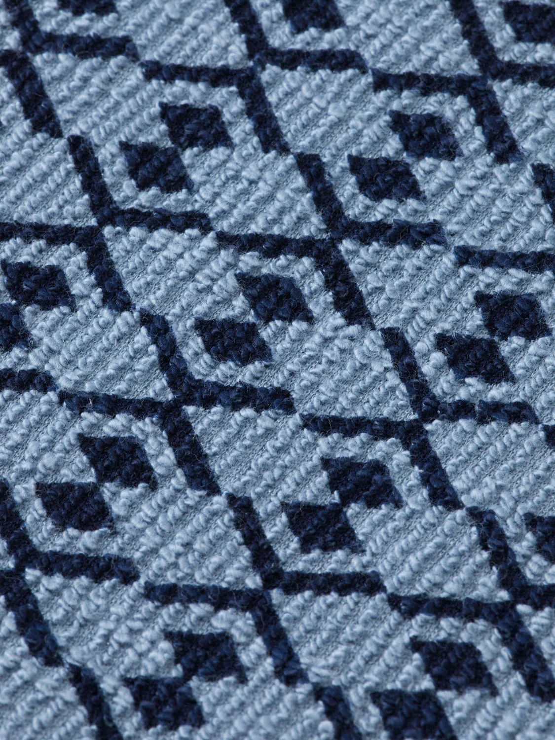 Towelling printed relaxed polo - Image 6