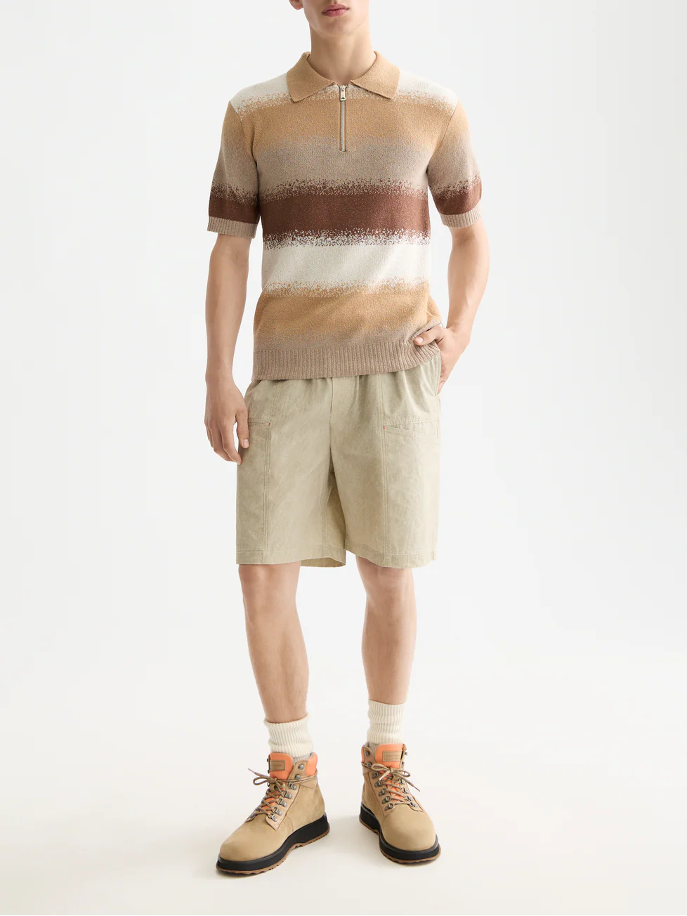 Knitted degrade polo - Image 2